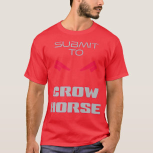 Submit to Crow Horse 2 Crows Samurai Dark T-Shirt