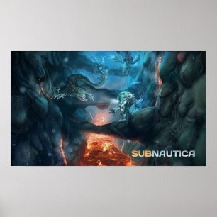 Subnautica ocean depth poster