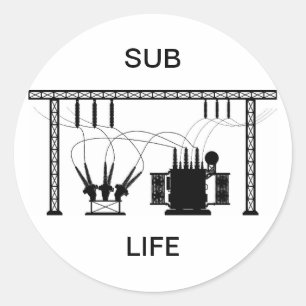 Substation Life Sticker