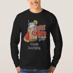 Substitute Teacher Off Duty Summer Break Sweet Sum T-Shirt