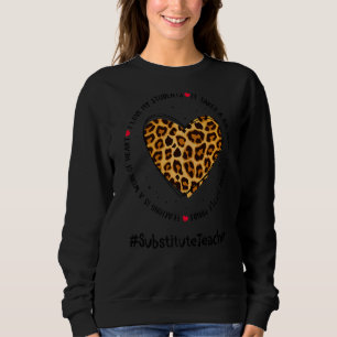 Substitute Teacher Squad Appreciation Week Back To Sweatshirt