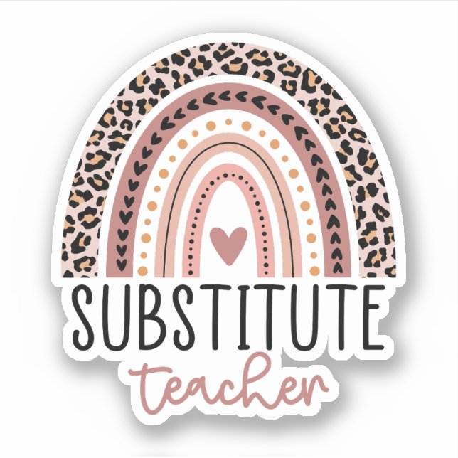 Substitute Teacher, Teacher Appreciation Gift (Front)
