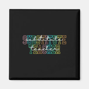 Substitute Teacher Teacher Appreciation Gift Subst Magnet