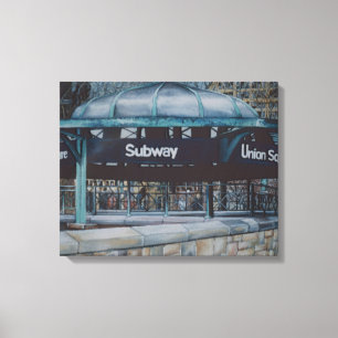 Subterranean Blues Canvas Print