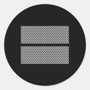 Subtle 67 Six Seven Brainrot _3 Classic Round Sticker
