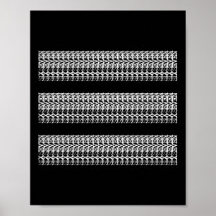 Subtle 67 Six Seven Brainrot Hidden Message Gen Al Poster