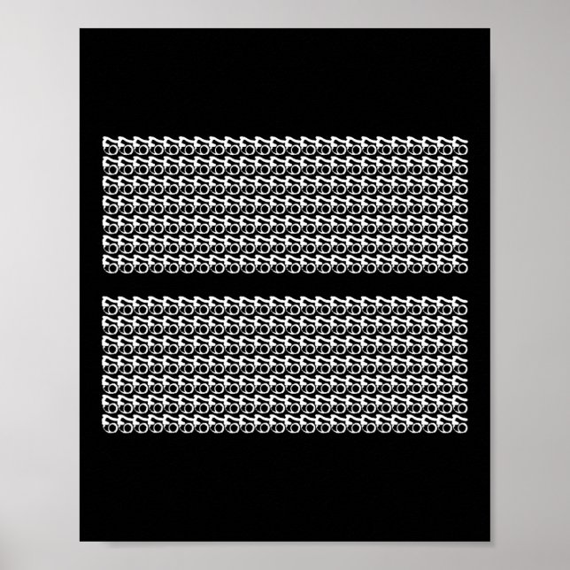 Subtle 67 Six Seven Brainrot Hidden Message Gen Al Poster (Front)