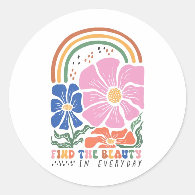 Subtle Anti Trump 8647 Political Protest Resist Fl Classic Round Sticker (Front)