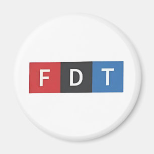 Subtle Anti-Trump FDT Anti-Maga Democrats Magnet