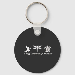 Subtle Anti-Trump FDT Anti-Maga Frog Turtle Key Ring