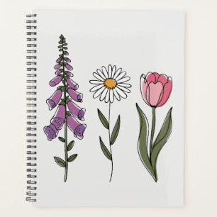Subtle Anti-Trump - Foxglove Daisy Tulip III Planner