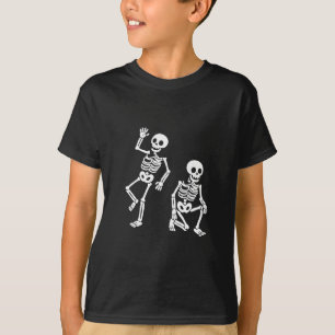 Subtle Anti Trump Hidden Message Dancing Skeleton T-Shirt