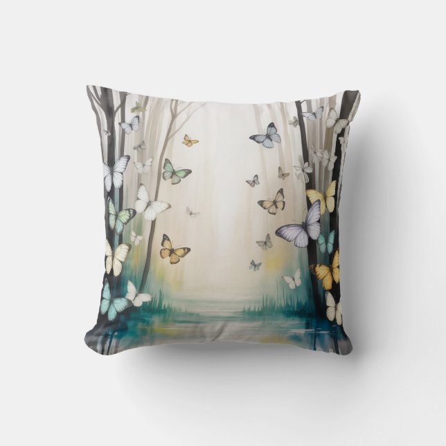 Subtle Butterfly  Cushion (Front)