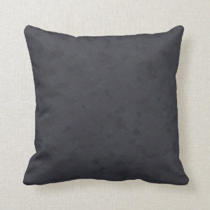 Subtle Charcoal Grey Pattern Cushion