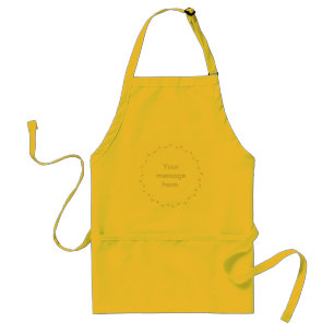 Subtle Circle of Dots Your Message Aprons