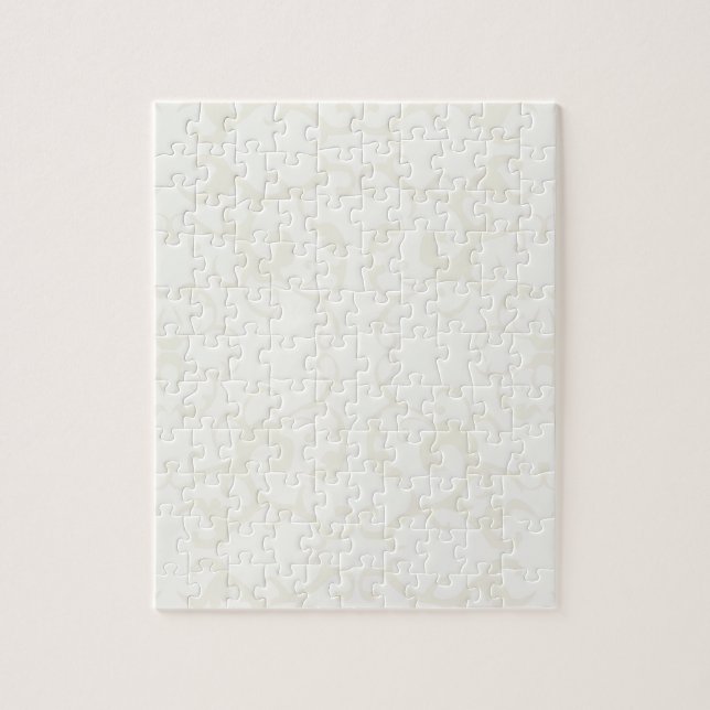 Subtle classic vintage pattern print -customise jigsaw puzzle (Vertical)