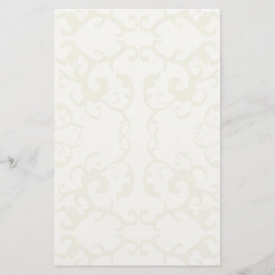Subtle classic vintage pattern print -customise stationery