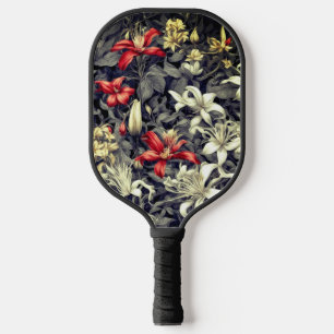 Subtle Colour Wild Honeysuckle Print Pickleball Paddle