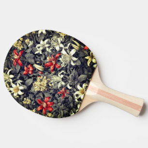 Subtle Colour Wild Honeysuckle Print Ping Pong Paddle