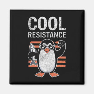 Subtle Cool Resistance Penguin Tariffs Protest Ant Magnet