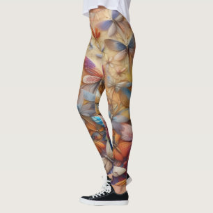 Subtle Dragonflies Leggings