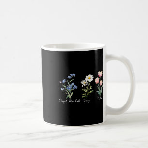 Subtle Floral 8647 Trump Flowers Forget Me Not Dai Coffee Mug