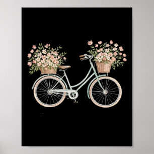 Subtle Floral Anti Trump Shirt Floral Flourish Dre Poster
