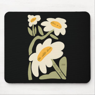 Subtle Flower Kamala Harris Boho Floral 1 Mouse Pad