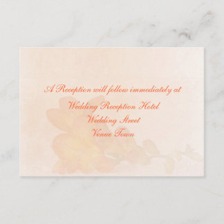 Subtle Freesia Flower Wedding Reception Enclosure