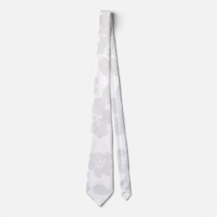 Subtle Hawaiian Pattern Tie