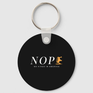 Subtle No Kings Key Ring