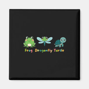 Subtle Political Humour Anti-trump Frog Dragonfly Magnet