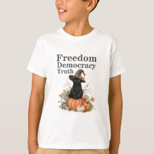 Subtle Resist Trump Freedom Democracy Truth Witch T-Shirt