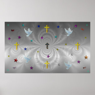 Subtle Shades of Jesus Poster