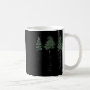 Subtle Tree Anti Trump Fir Dogwood Tamarack Coffee Mug