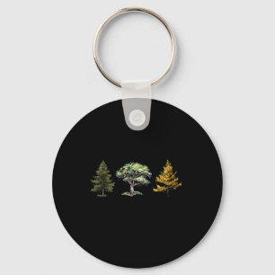 Subtle Tree Anti Trump Shirt Fir Dogwood Tamarack Key Ring