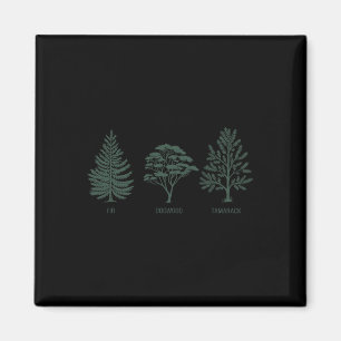 Subtle Tree Anti Trump Shirt Tree Fir Dogwood Tama Magnet