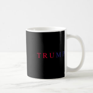 Subtle Trump Red White Blue Usa Patriotic Trump Su Coffee Mug