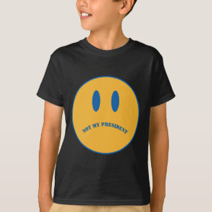 Subtle Vintage Sad Face Anti Trump T-Shirt