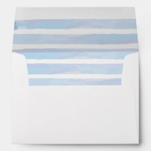 SUBTLE WATERCOLOR Bat Bar Bat Mitzvah Envelope