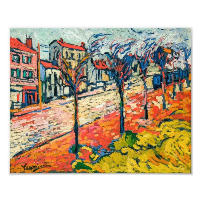 Suburban Landscape | Maurice de Vlaminck | Photo Print (Front)