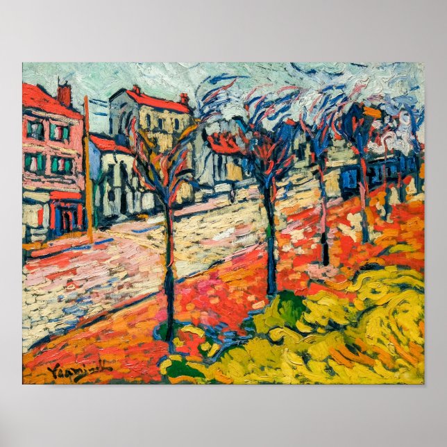 Suburban Landscape | Maurice de Vlaminck | Poster (Front)