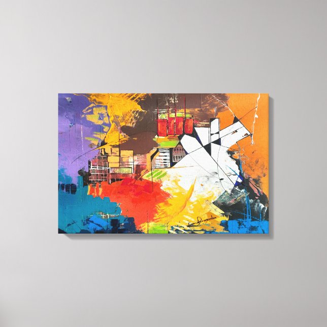 Suburbium Canvas Print (Front)