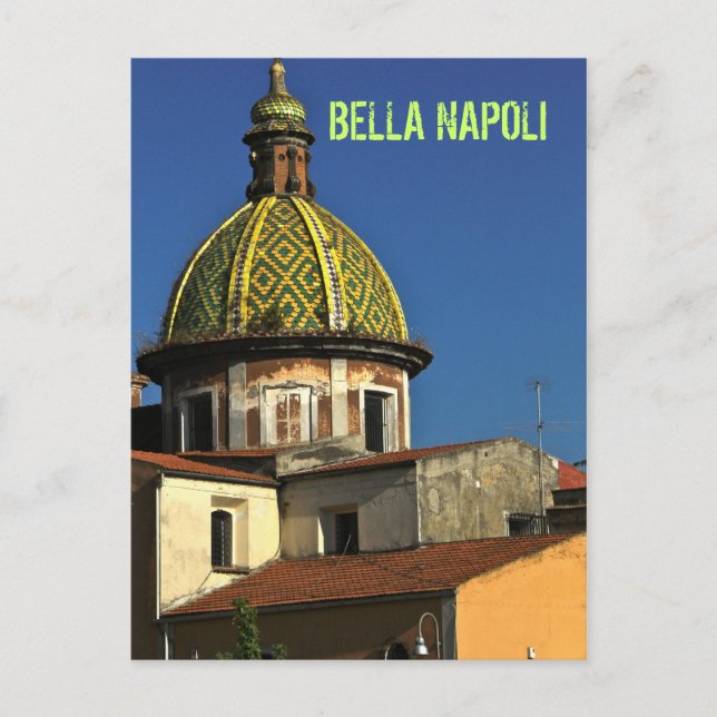 Suburbs of Napoli, Italy Postcard (Front)