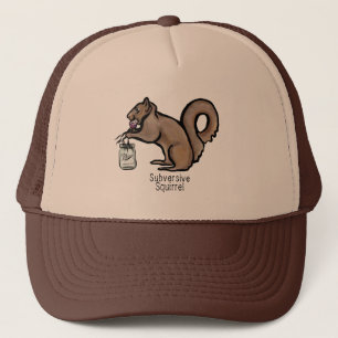 Subversive Squirrel Trucker Hat
