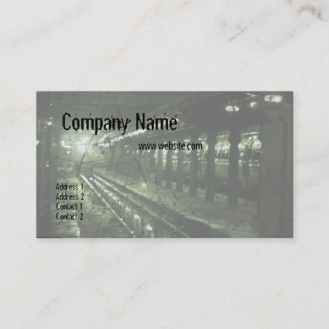 Subway Business Cards (Front)