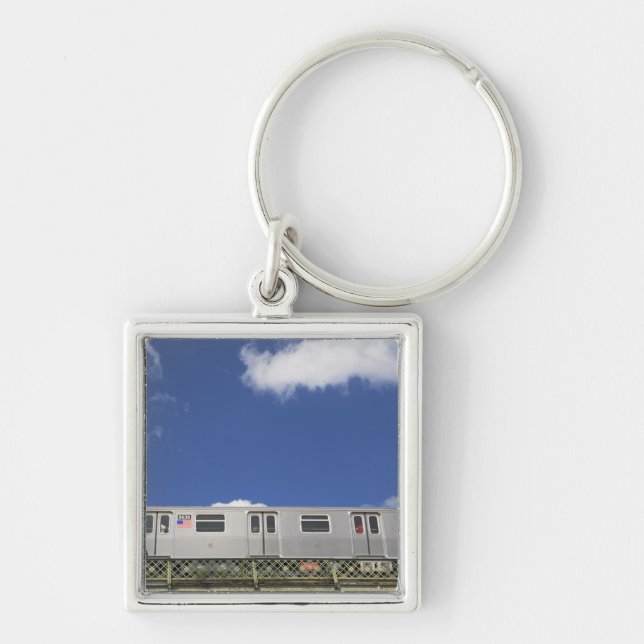 Subway Cars Key Ring (Front)