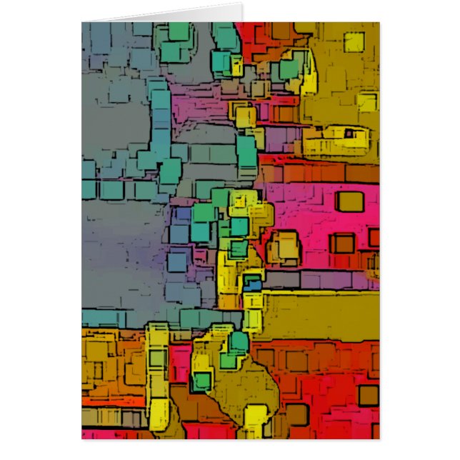 "Subway" Geometric Art (Front)