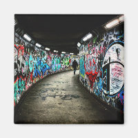 Subway graffiti art