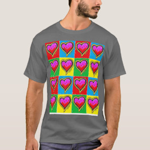 subway hearts by LowEndGraphics T-Shirt